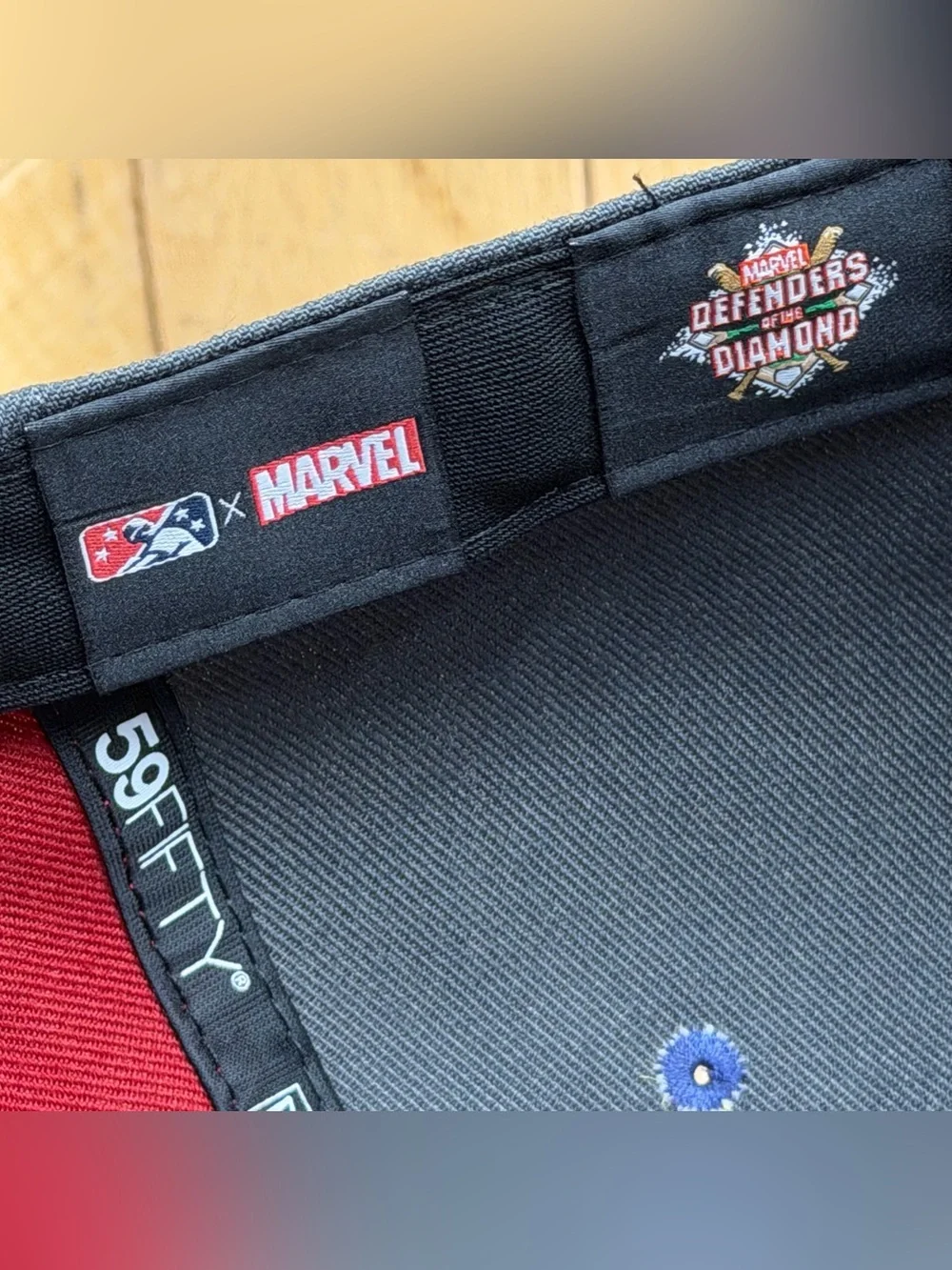 Round Rock Express New Era 2024 Marvel Defenders of the Diamond 5950 Size 7 7/8